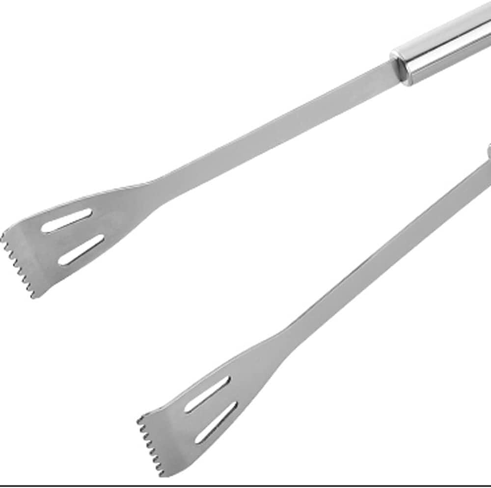 Set di Utensili per Barbecue in Acciaio Inossidabile, Kit da Cucina per Esterni da 5 Pezzi con Borsa per Il Trasporto, per Campeggio e Barbecue