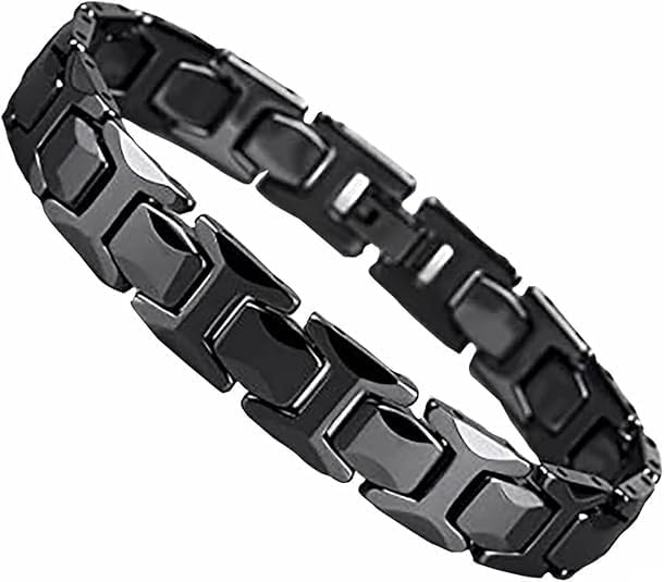 Men’s Pyramid & Puzzle Bracelet Collection – Stainless Steel, 8.3" Length, 10–11 mm Wide, Silver Finish, Gift Ready