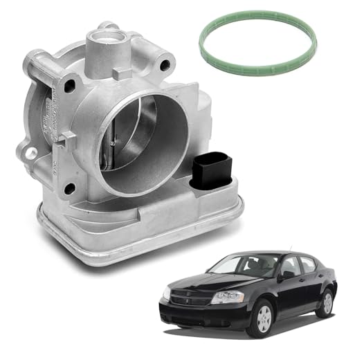 4891735AC Electronic Throttle Body Control Assembly with IAC TPS Replacement for 08-2014 Dodge Avenger 07-2012 Caliber 2007-2017 Jeep Patriot Compass 2011-14 Chrysler 200 07-2010 Sebring