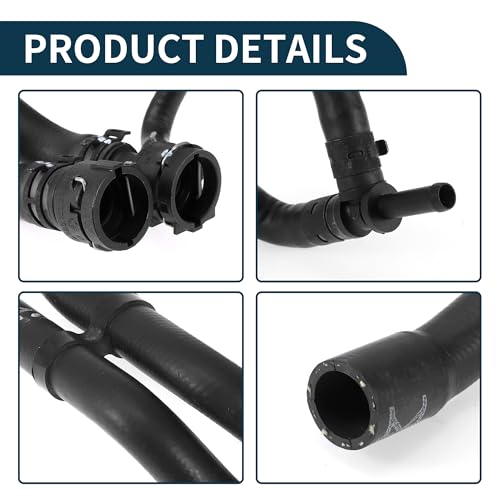 A ABSOPRO Radiator Hose for Volkswagen Jetta 2.0L 2005-2017 Rubber 1 Pcs by A ABSOPRO - Used condition - Image 5