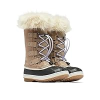 Sorel KIDS JOAN OF ARCTIC WATERPROOF Unisex Kids Snow Boots, Brown (Omega Taupe x Gum 2) - Youth, 2 UK