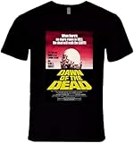WPJQJWD Dawn of The Dead Classic Horror Movie Poster T Shirt Black Size XXXL, 3X-Large