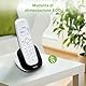 VTech CS1501 Schnurlostelefon Casa Duo, DECT-Telefon mit Freisprecheinrichtung und Anrufblockierung, Doppelladung, Anruferkennung, LCD Display mit Hintergrundbeleuchtung und Tastatur, ECO-Modus, weiß
