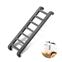 Widdle Wadder 8-Inch Magnetic Ladder Magnet For Car, Truck, Fridge - Strong ABS Plastic With Adhesive Pads, Dishwasher Safe (Black) - View #9