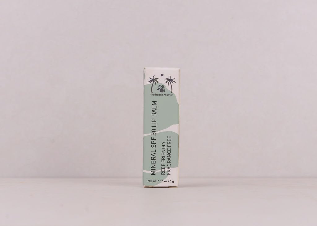 Mineral SPF 30 Lip Balm, Non-Nano Zinc Oxide 20%, Beeswax, Coconut Oil, Vitamin E, Sun Protection image 3