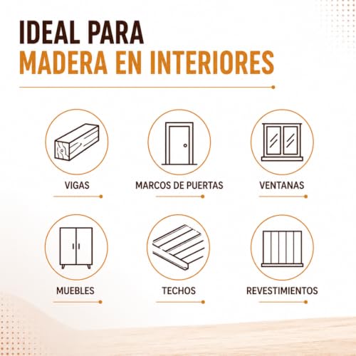 Miniatura 5 de Remi Hogar Gel Mata Carcoma Y Termitas Para Madera Tratamiento Curativo Y Preventivo Protector De Madera Interior Elimina Larvas De Carcoma E Insectos Xilófagos Listo Para Usar 400 Ml