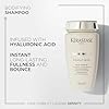 Kérastase Densifique Shampoo, Bain Densité, Thickening & Strengthening Shampoo, Removes Build-Up & Adds Shine, With Hyaluronic Acid, For Fine or Thin or Thinning Hair