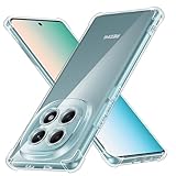 Ikziwreo - Funda para Xiaomi Redmi Note 15 4G/5G con 2 Piezas de Vidrio Templado, Carcasa Anti-Choque Transparente