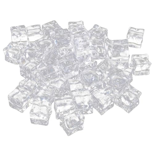 Hielo acrílico transparente de alta densidad para ambientación de vitrinas de lujo