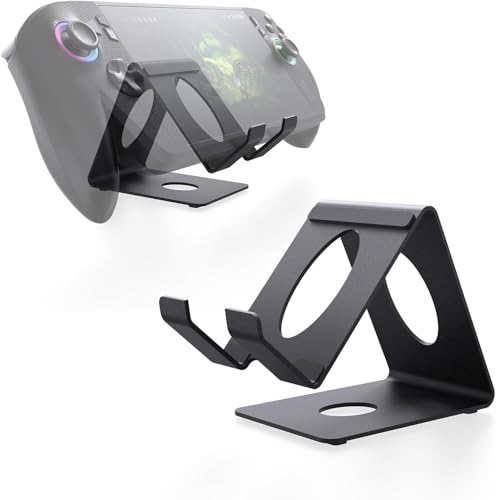 Handheld Stand, The Universal Game Console Stand Up Your Hands Provides Comfortable Charging Enhances Game Stability And A Comfortable Viewing Angle (Black)
