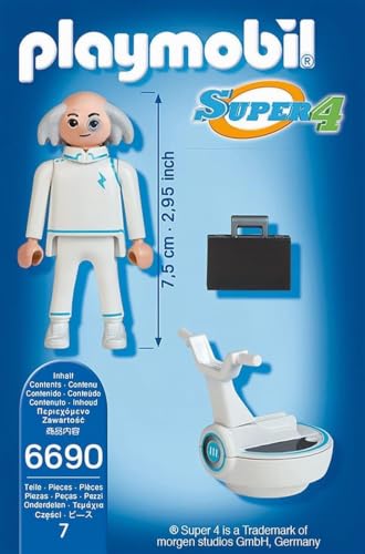 Playmobil 6690 Super 4 Docteur X - vue 5