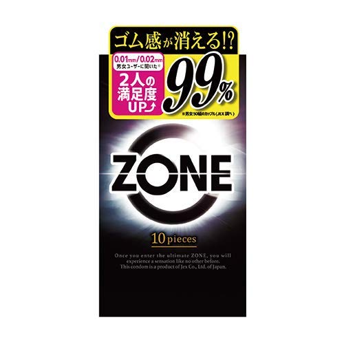 【３個セット】 コンドーム ZONE ゾーン (10個入)×３個セット