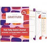 Sonder Kids Daily Guided Activity Journal, Gratitude Theme, Ages 6-12