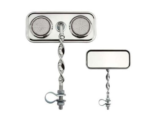 Mirror For Lowrider, Beach Cruiser, Chopper, Limo, Stretch Bike, Bmx, Track, Fixie, Mountain Bikes