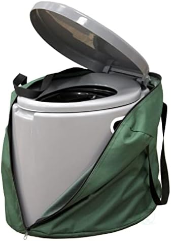 PLAYBERG Portable Travel Toilet for Camping and Hiking (Toilet with Case)