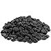 NUPICK 20lb Black Lava Rocks for Fire Pit, 1/2