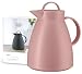Produktbild alfi DAN 1,00l, altrosa, ash rose, Kunststoff-Isolierkanne mit hygienischem Hartglaseinsatz, Drehverschluss, Designerstück, ideal als Kaffeekanne, Teekanne, BPA-frei