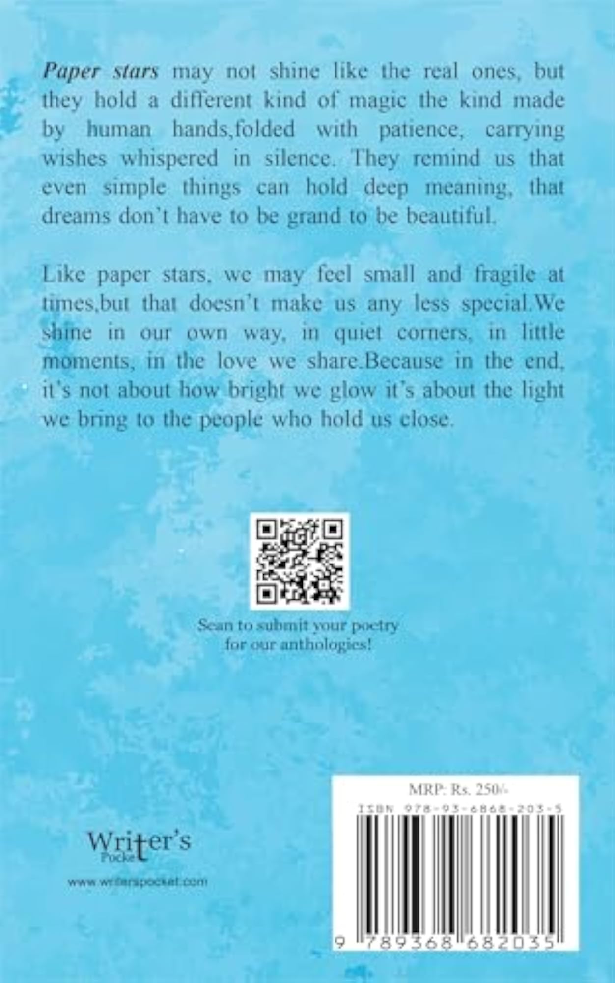 Paper Stars, Children's Poetry Book