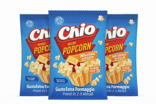 Chio Micro Popcorn Extra Formaggio - 3 x 80g |
