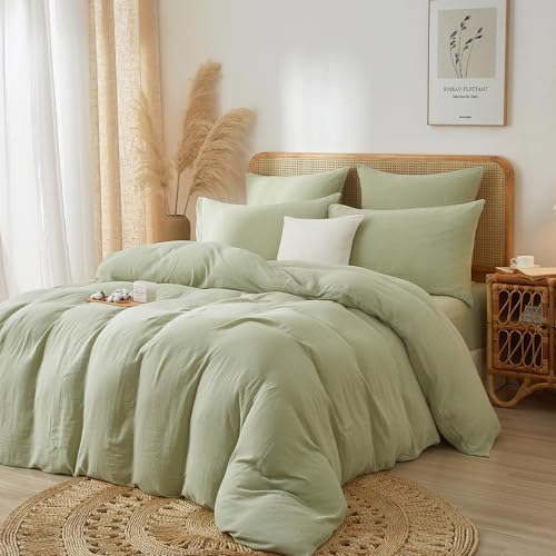 Housse de couette gaze de coton 220x240 de qualit&eacute; sup&eacute;rieure linge de lit