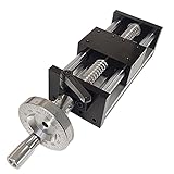 Manueller Linearschieberaktor mit Kugelgewindetrieb und doppelter optischer Achse für hochpräzise Werkzeugmaschinen und 3D-Druckanwendungen