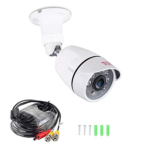 Tonton Full HD 1080P Outdoor Security Bullet Camera, 100ft Long Night Vision, 6
