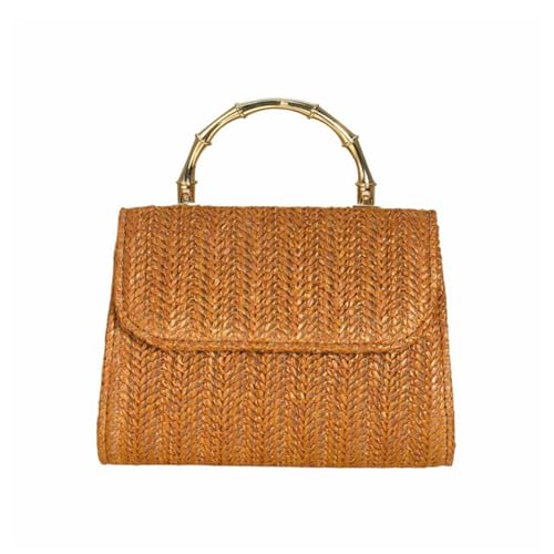 Women Summer Straw Clutch Purse Woven Beach Handbag Boho Shoulder Crossbody Bag for Travel Vacation