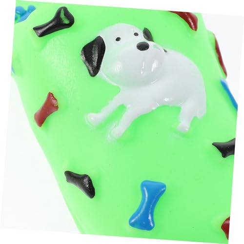 FONDOTIN 2 Stück Bissfestes Kauspielzeug Hund Aus Ungiftigem Gummi Mit Pfeifton Hausschuh Design Zur Zahnreinigung Für Hundewelpen Haustierspielzeug