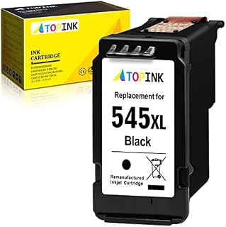545 Black Ink Cartridge, ATOPINK PG-545XL 545XL PG-545 Replacement for Canon 545 Ink Cartridges, for Pixma TS3150 TS3350 TS3355 TS3100 TS205, TR4550 TR4551, iP2850, MX495, MG2950 MG3050 MG2500 MG2550s