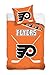 Produktbild NHL Philadelphia Flyers 161022 National Hockey League Fan Bettwäsche 140x200 cm + 70x90 cm