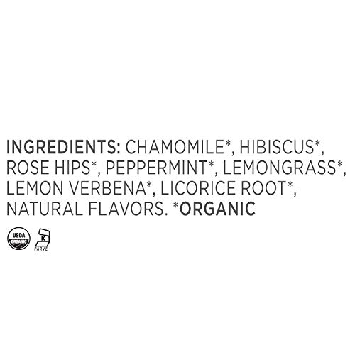Tea Forte Organic Herbal Tea, Makes 35-50 Cups, 1.41 Ounce Loose Leaf Tea Canister, Chamomile Citron