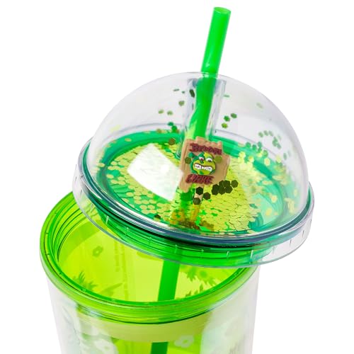 Image of Silver Buffalo DreamWorks Shrek Swamp, Dome Top Travel Tumbler, 24oz