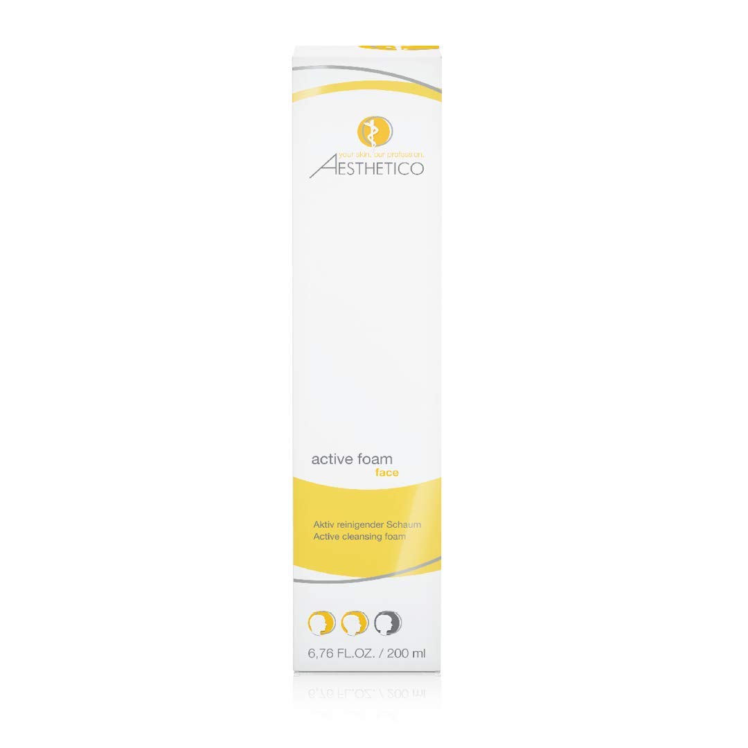 Aesthetico Active Foam Pianka Głęboko Oczyszczająca Pory z Kwasem Glikolowym i Salicylowym, 200 ml