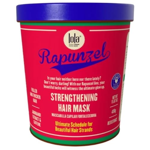 Lola From Rio - Rapunzel - Strengthening Hair Mask For Hair Growth Simulation, Reduces Hair Loss, Restores Shine, For all Hair Types 15.87 Fl Oz