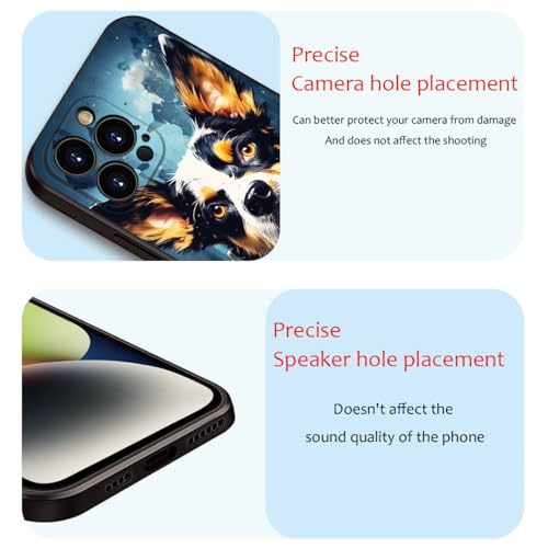 Dog for iPhone 16 Pro Max Case | Trendy Slim Protection for Girls & Women & Teens (A1-Dog)