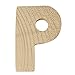 RAYHER 6214800Â 5X1Â CM Wooden LettersÂ â€“Â P