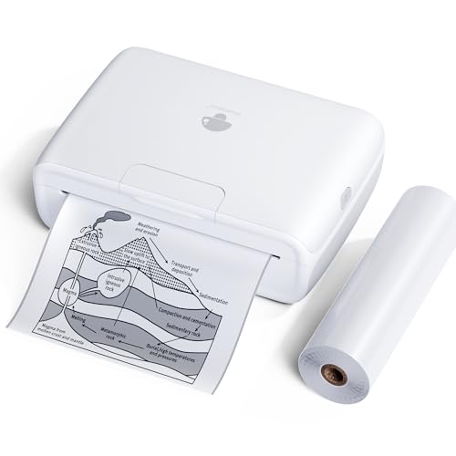 Phomemo 300dpi Mobile Pocket Printer M02 Pro Thermal Bluetooth Portabel  Mini Printer Compatible with iOS and Android, for Photo Printing, Graffiti