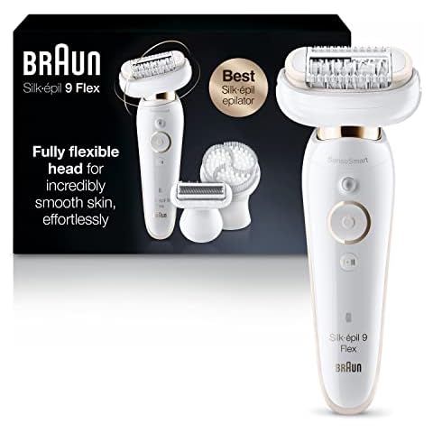 Braun Silk-épil 9 9-030 Epilator with Flexible Head Cover