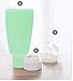 3PCS 2OZ Soft Pink Silicone Travel Bottles Refillable Squeeze Tube Cosmetic Containers Leak-proof Toiletries Sample Vials for Toothpaste Facial Gel 60ml