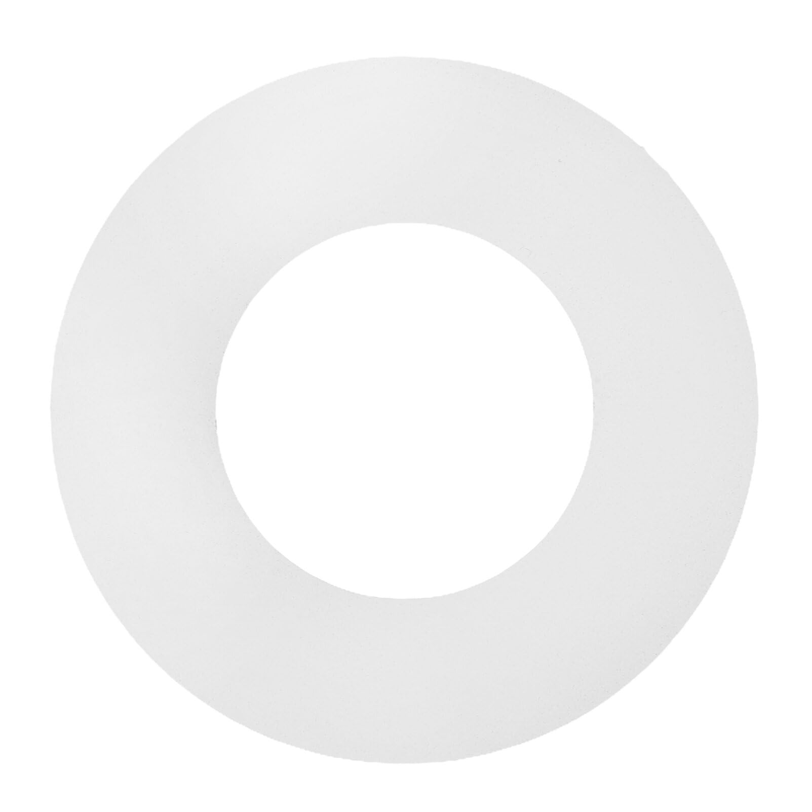 Cabilock Rings for Recessed Light, Gloss White Metal Trim Ring Lighting Fixture for Ceiling Wall Recessed Can Downlights 71mm