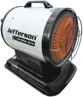 Jefferson IR70 INFERNO INFRARED SPACE HEATER 70,000 BTU 20 1/2 kW / Fuel Type: Diesel / Kerosene / Paraffin