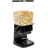 Gran capacidad y base estable: el dispensador de cereales mide 42 x 16,6 x 16,5 cm, que es el tamaño perfecto para contener 735,5 g de cereales.
