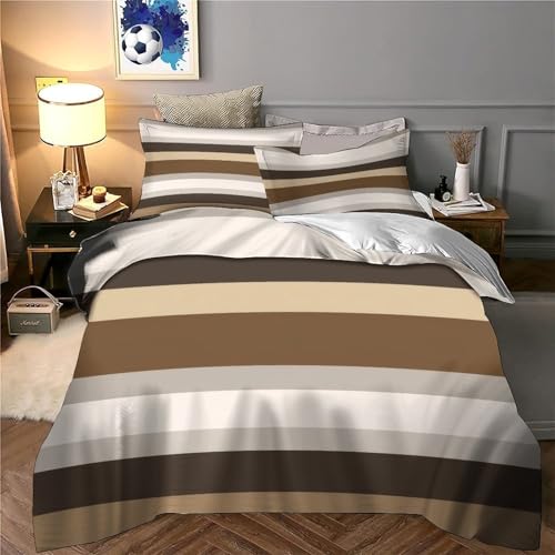 Parure de lit microfibre résistante et confortable avec housse de couette 3D