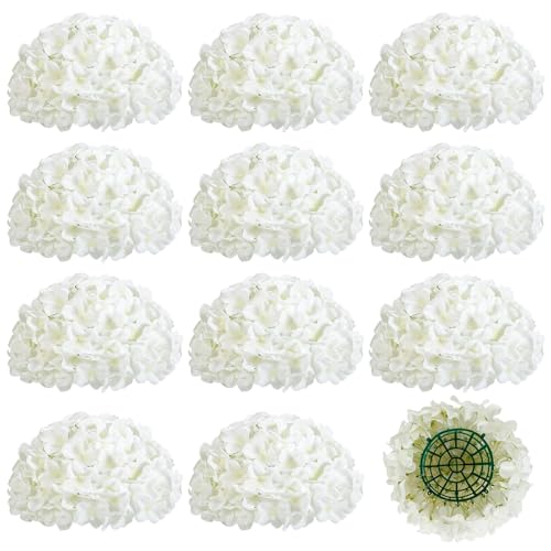 Auihiay 12pcs Flower Balls for Table Centerpieces