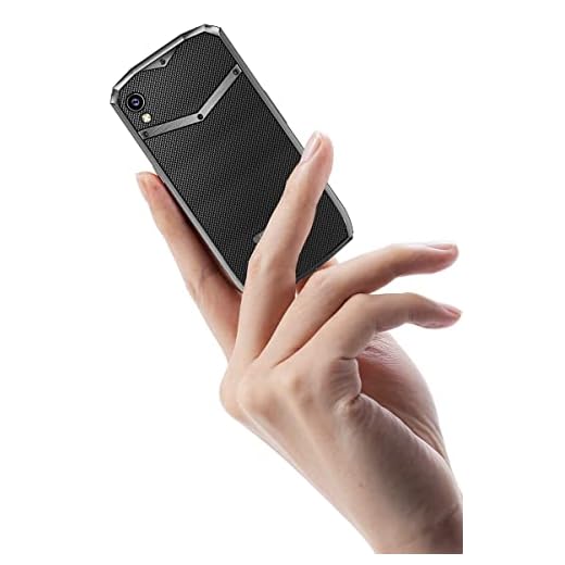 CUBOT Pocket 4,0" Pantalla Smartphone, 4G Doble SIM Smartphone sin Contrato, Android 11, 16MP Cámara, 4GB+64GB/128GB Extensión, 3000mAh, NFC/GPS Pequeño Teléfono Móvil (Negro)
