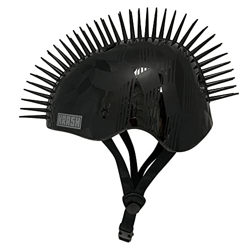 Krash 80100006 Cube Hurt Hawk Helmet, Youth 8+ Years, Black #TOP3