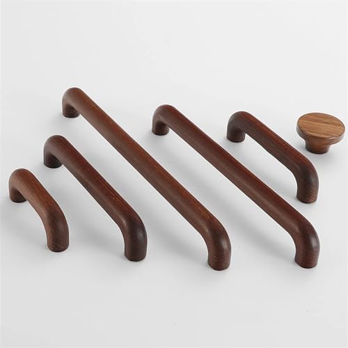 Meubles matériel poignées en bois massif au design minimaliste chic