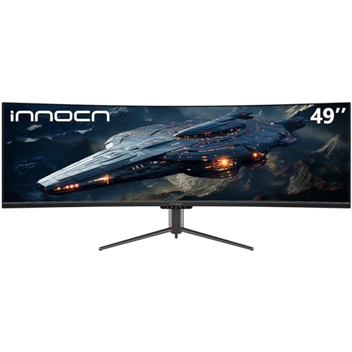 INNOCN 49インチ 曲面ウルトラワイド ゲーミングモニター
