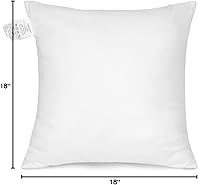 Vista 9 de Artscope Cojín cuadrado de alta calidad para sofá, cama, cojín decorativo para interiores, 18 x 18 pulgadas