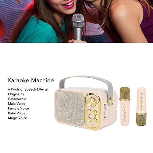 Máquina de karaokê Cantando, Emparelhamento Instantâneo 3000mah Mini Máquina de karaokê 6 Tipos de E